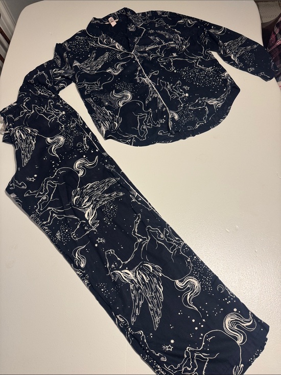 Victoria's Secret Other - Victoria's Secret Navy pegasus Print Pajama set
